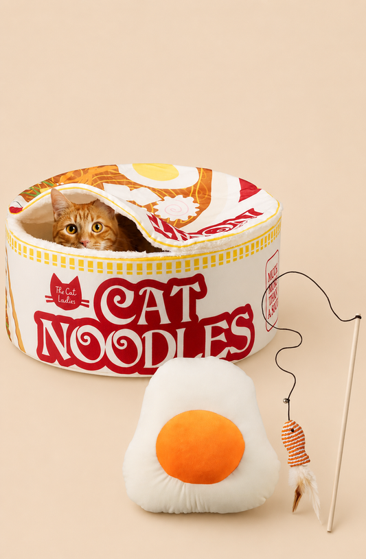 Premium Pofuduk Kedi Yatağı